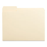 Universal® Top Tab File Folders, 1/3-Cut Tabs: Left Position, Letter Size, 0.75" Expansion, Manila, 100/Box (UNV12121) Box of 100