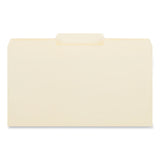 Universal® Top Tab File Folders, 1/3-Cut Tabs: Center Position, Legal Size, 0.75" Expansion, Manila, 100/Box (UNV15122) Box of 100