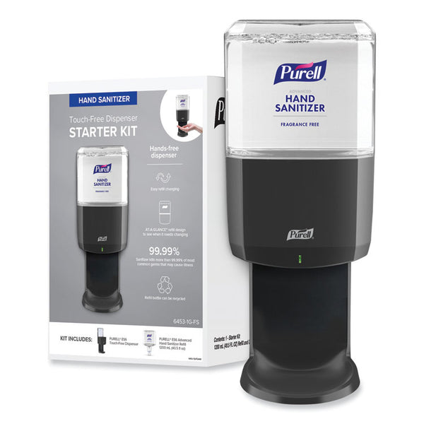 PURELL® Advanced Hand Sanitizer Foam ES6 Starter Kit, Graphite (GOJ64531GFS)