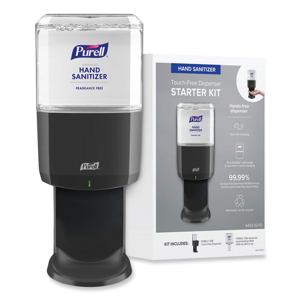 PURELL® Advanced Hand Sanitizer Foam ES6 Starter Kit, Graphite (GOJ64531GFS)