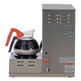 BUNN® Axiom 15-3 12-Cup Low Profile Automatic Coffee Brewer, Gray/Stainless Steel, Ships in 7-10 Business Days (BUN387000002) Each