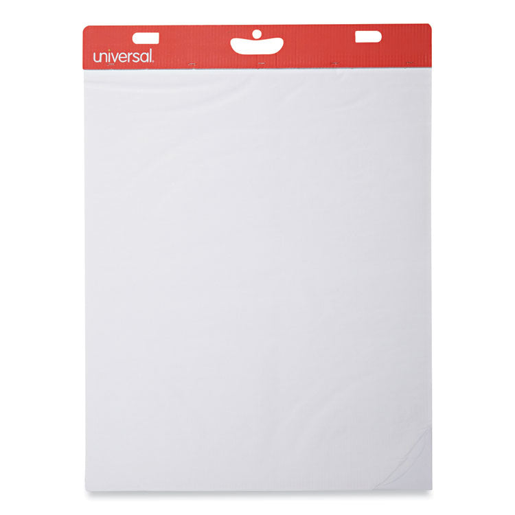 Universal® Self-Stick Easel Pad, Unruled, 25 x 30, White, 30 Sheets, 2/Carton (UNV35603)