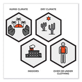 ergodyne® Chill-Its 6225 Premium FR Phase Change Cooling Vest, Modacrylic Cotton, Large/X-Large, Orange, Ships in 1-3 Business Days (EGO12206) Each