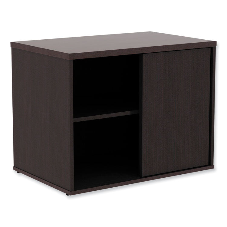 Alera® Alera Open Office Low Storage Cab Cred, 29.5w x 19.13d x 22.78h, Espresso (ALELS593020ES)