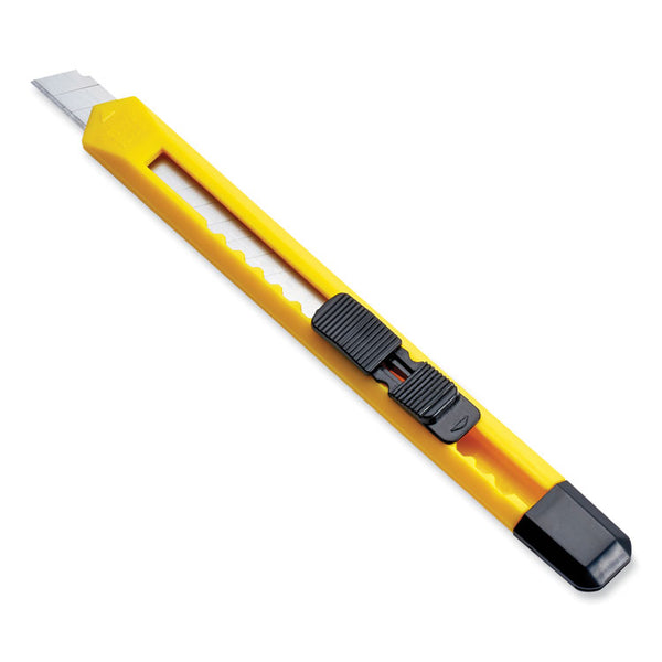 Stanley® Quick Point Utility Knife, 9 mm Blade, Yellow/Black (SQN10131P) Each