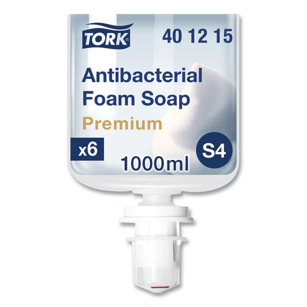 Tork® Premium Antibacterial Foam Soap, Unscented, 1 L, 6/Carton (TRK401215) Case of 6