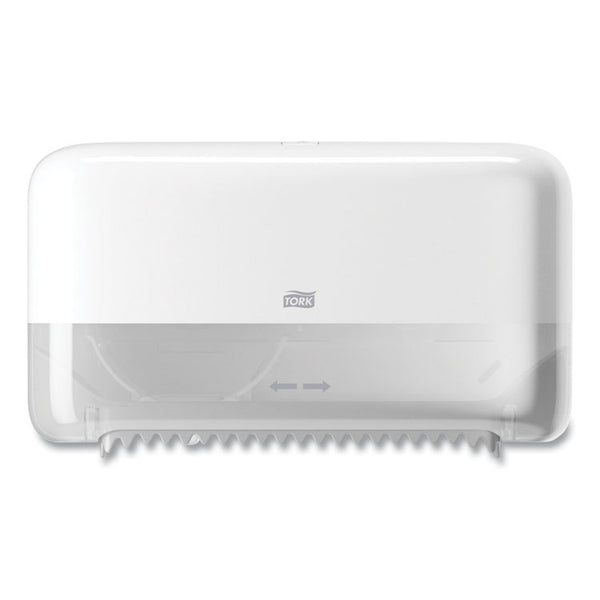 Tork® Elevation Coreless High Capacity Bath Tissue Dispenser, 14.17 x 5.08 x 8.23, White (TRK473200)