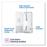 Tork® PeakServe Continuous Hand Towel Dispenser, 14.57 x 3.98 x 28.74, White (TRK552520) Each