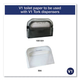 Tork® Toilet Seat Cover, Half-Fold, 14.5 x 17, White, 250/Pack, 20 Packs/Carton (TRKTC0020)