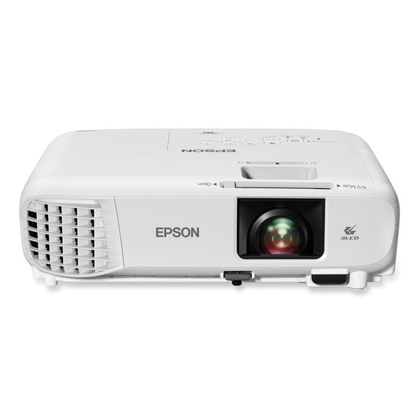 Epson® PowerLite X49 3LCD XGA Classroom Projector, 3,600 lm, 1024 x 768 Pixels, 1.2x Zoom (EPSV11H982020)