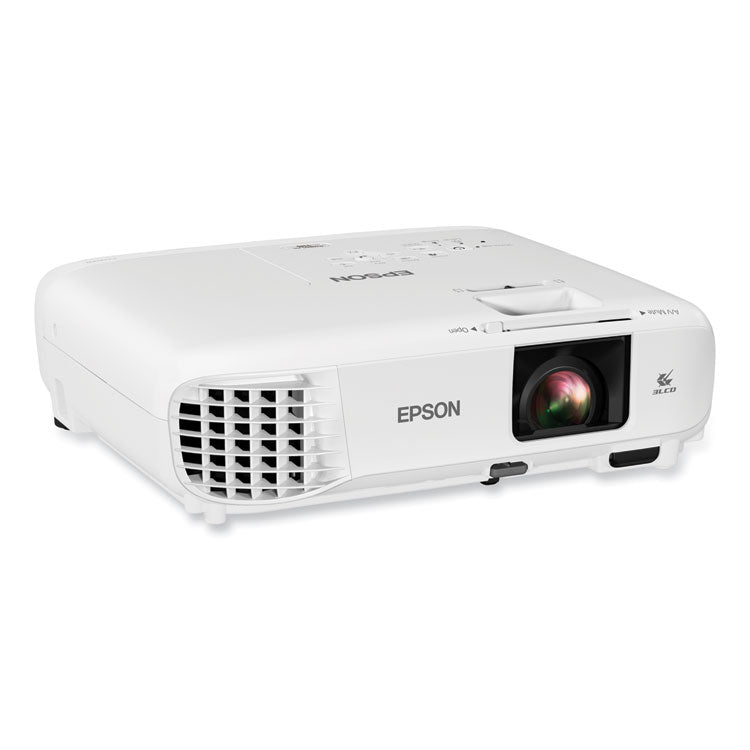 Epson® PowerLite 118 3LCD XGA Classroom Projector, 3,800 lm, 1024 x 768 Pixels, 1.2x Zoom (EPSV11HA03020)