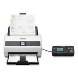 Epson® DS-870 Color Workgroup Document Scanner, 600 dpi Optical Resolution, 100-Sheet Duplex Auto Document Feeder (EPSB11B250201)