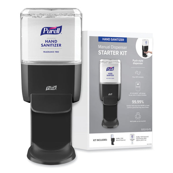 PURELL® Advanced Hand Sanitizer Foam ES4 Starter Kit, Graphite (GOJ50531GFS)