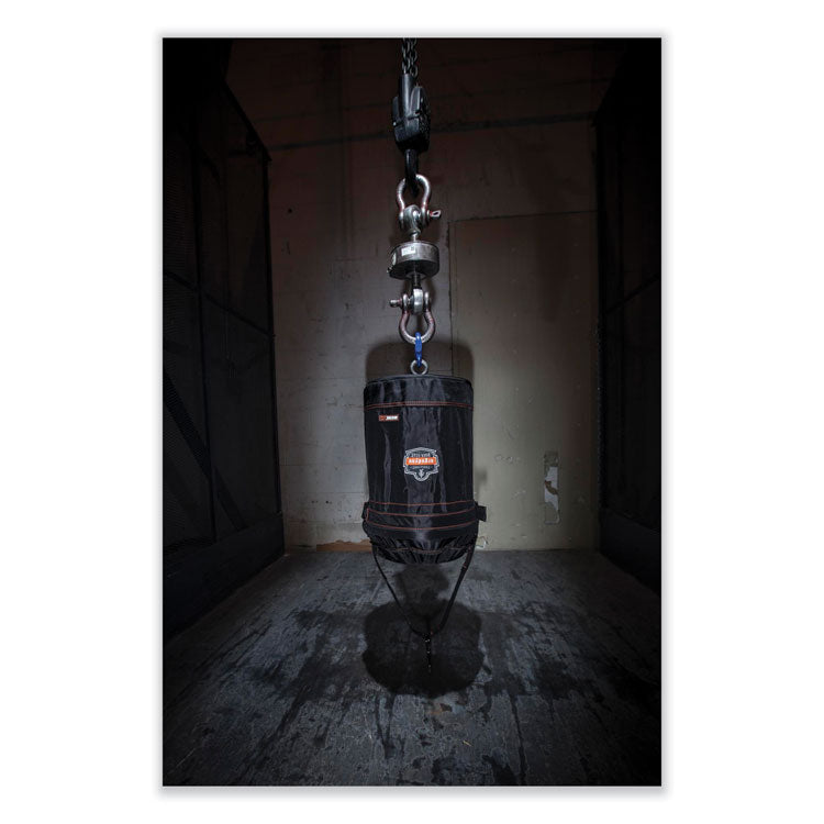 ergodyne® Arsenal 5937 Extra-Large Nylon Hoist Bucket Top, Black, Ships in 1-3 Business Days (EGO14937) Each