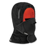 ergodyne® N-Ferno 6878 3-Layer Winter Liner + Mouthpiece Kit, Fleece/Neoprene/Polyester, One Size, Black, Ships in 1-3 Business Days (EGO16878) Each