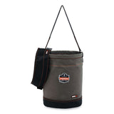 ergodyne® Arsenal 5930T Web Handle Canvas Hoist Bucket and Top, 150 lb, Gray, Ships in 1-3 Business Days (EGO14830) Each