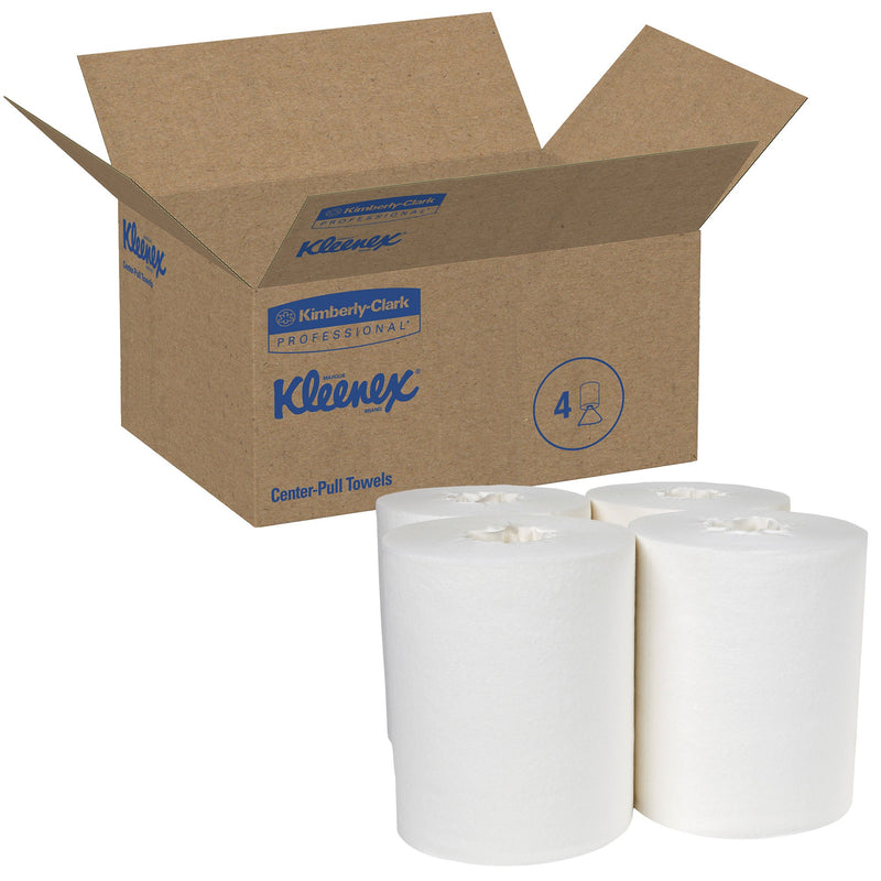 Kleenex® Premiere® Paper Towel Perforated Center Pull Roll 8 X 15 Inch (554543_CS) 4/CS
