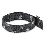 ergodyne® Chill-Its 6705 Cooling Embedded Polymers Hook and Loop Bandana Headbnd, One Size Fit Most, Skulls, Ships in 1-3 Business Days (EGO12349) Each