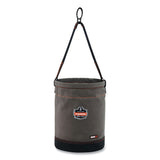 ergodyne® Arsenal 5960 Canvas Hoist Bucket with D-Rings, 150 lb, Gray, Ships in 1-3 Business Days (EGO14960) Each