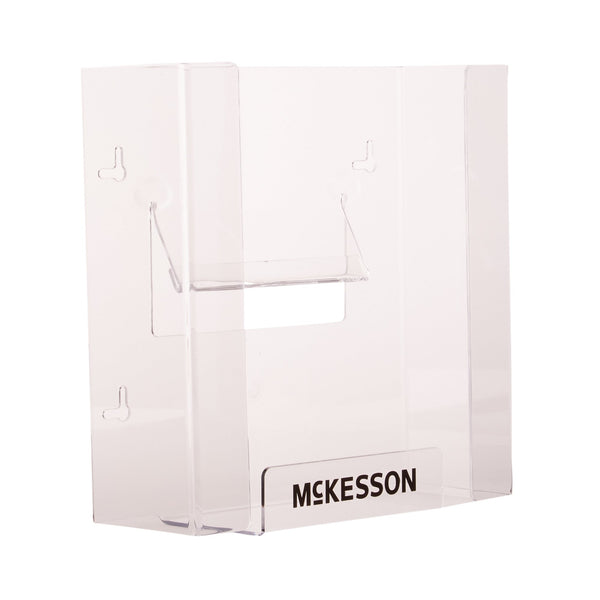 McKesson Glove Box Holder Horizontal or Vertical Mounted 2-Box Capacity Clear 4 X 10 X 10-3/4 Inch Plastic (464712_EA) 1/EA