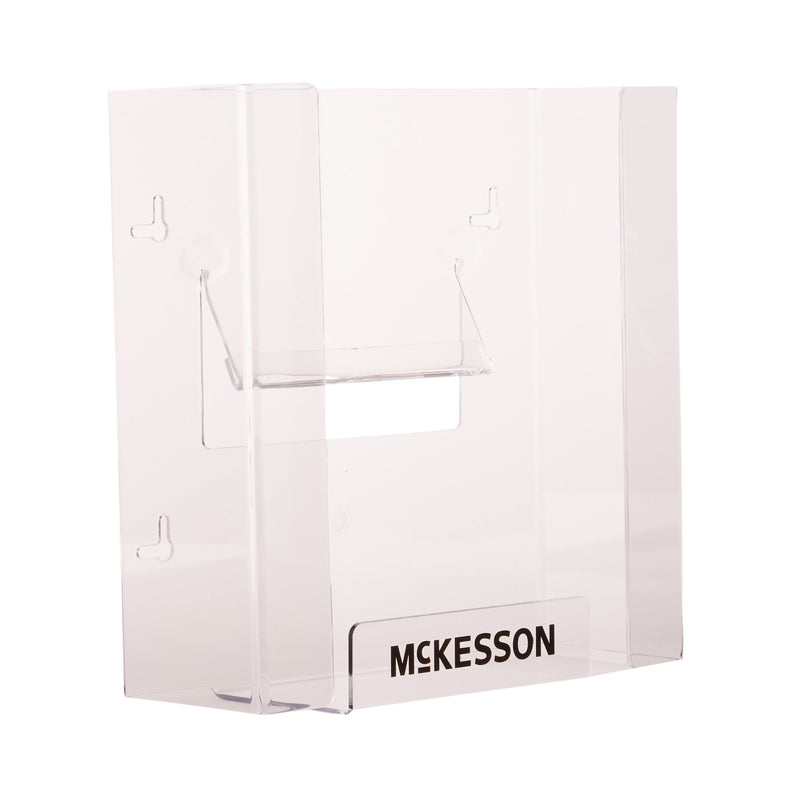 McKesson Glove Box Holder Horizontal or Vertical Mounted 2-Box Capacity Clear 4 X 10 X 10-3/4 Inch Plastic (464712_EA) 1/EA