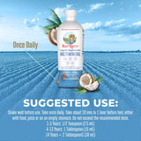 Mary Ruth's® Liquid Nighttime Multimineral Dietary Supplement Vitamin C / D / Calcium / Magnesium 1 mg - 1.7 mcg - 60 mg - 10 mg Strength Liquid 30 oz. Coconut Flavor (1271768_EA) 1/EA