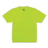 ergodyne® GloWear 8089 Non-Certified Hi-Vis T-Shirt, Polyester, 3X-Large, Lime, Ships in 1-3 Business Days (EGO21557) Each