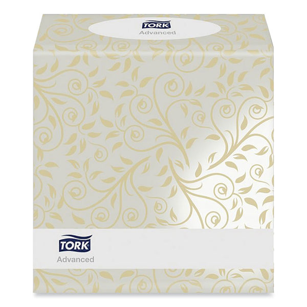 Tork® Advanced Facial Tissue, 2-Ply, White, Cube Box, 94 Sheets/Box, 36 Boxes/Carton (TRKTF6830)