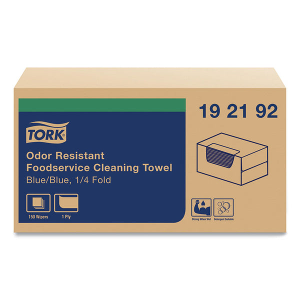 Tork® Foodservice Cloth, 13 x 24, Blue, 150/Carton (TRK192192)