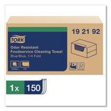 Tork® Foodservice Cloth, 13 x 24, Blue, 150/Carton (TRK192192) Case of 150