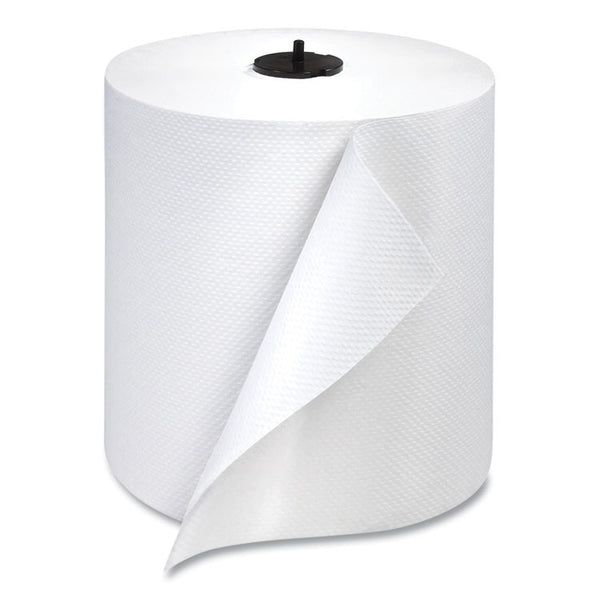 Tork® Paper Wiper Roll Towel, 1-Ply, 7.68" x 1,150 ft, White, 4 Rolls/Carton (TRK291380)