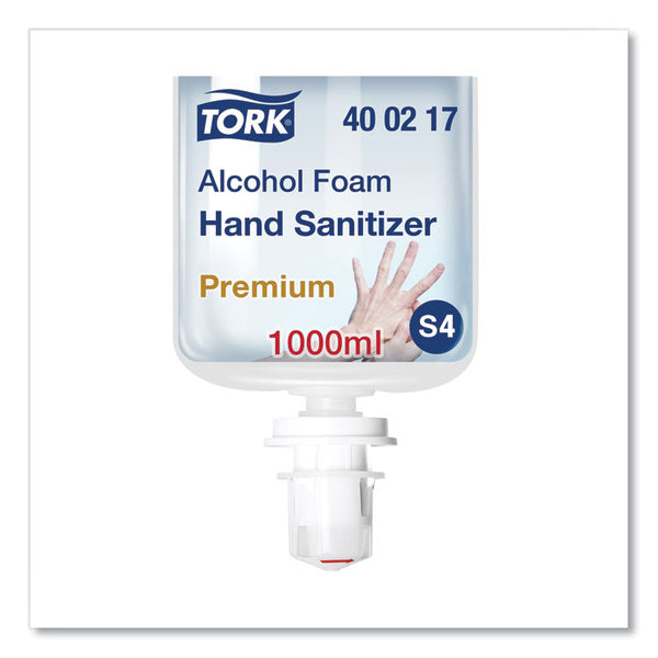 Tork® Premium Alcohol Foam Hand Sanitizer, 1 L Bottle, Unscented, 6/Carton (TRK400217)