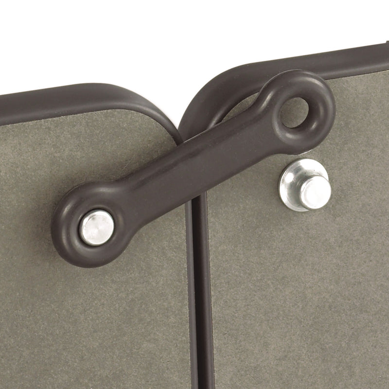 Safco Ganging Connector Set, 1 lb., Black (SAF2060BL) Each