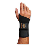 ergodyne® ProFlex 675 Ambidextrous Double Strap Wrist Support, Medium, Fits Left/Right Hand, Black, Ships in 1-3 Business Days (EGO16623) Each