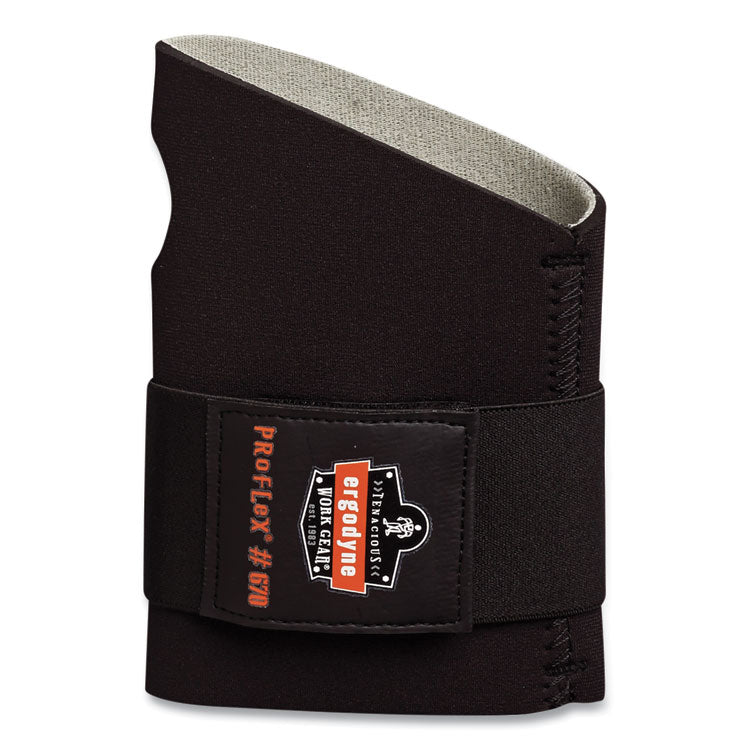 ergodyne® ProFlex 670 Ambidextrous Single Strap Wrist Support, Medium, Fits Left/Right Hand, Black, Ships in 1-3 Business Days (EGO16613) Each