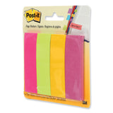 Post-it® Page Flag Markers, Assorted Brights, 50 Flags/Pad, 4 Pads/Pack (MMM6714AU) Pack of 4