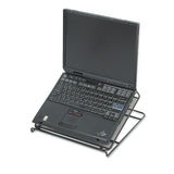 Safco® Onyx Mesh Laptop Stand, 12.25" x 12.25" x 2", Black (SAF2161BL)