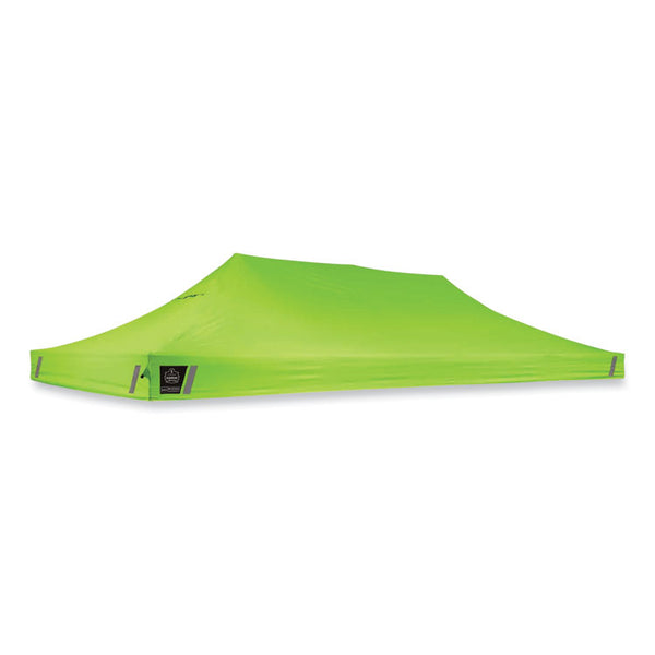 ergodyne® Shax 6015C Replacement Pop-Up Tent Canopy for 6015, 10 ft x 20 ft, Polyester, Lime, Ships in 1-3 Business Days (EGO12916)