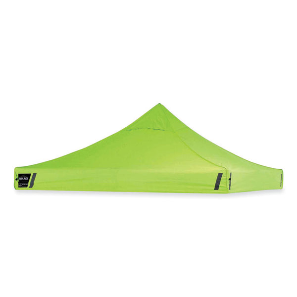 ergodyne® Shax 6000C Replacement Pop-Up Tent Canopy for 6000, 10 ft x 10 ft, Polyester, Lime, Ships in 1-3 Business Days (EGO12901)
