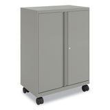 HON Smartlink Mobile Cabinet, 10 Compartments, 30w x 18d x 42.32h, Platinum Metallic (HONSC4330RLT1) Each