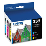Epson® T232520S (T232) Claria Ink, 165 Page-Yield, Cyan/Magenta/Yellow (EPST232520S) Each