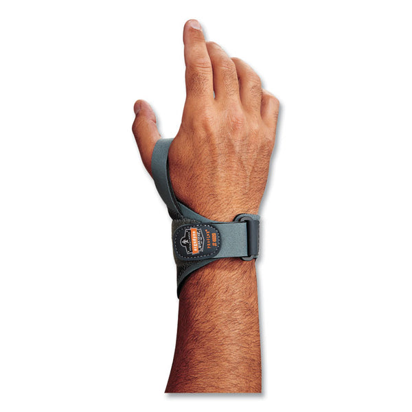 ergodyne® ProFlex 4020 Lightweight Wrist Support, 2X-Large, Fits Right Hand, Gray, Ships in 1-3 Business Days (EGO70298)
