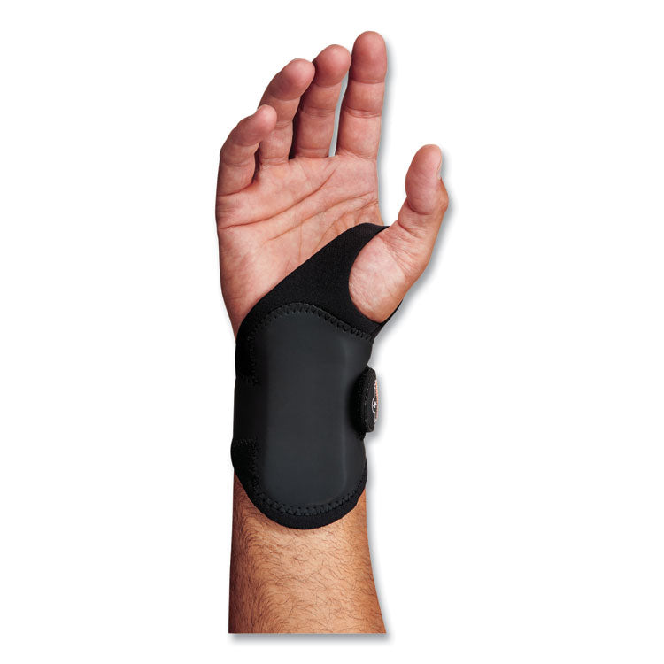 ergodyne® ProFlex 4020 Lightweight Wrist Support, Large/X-Large, Fits Left Hand, Black, Ships in 1-3 Business Days (EGO70246)