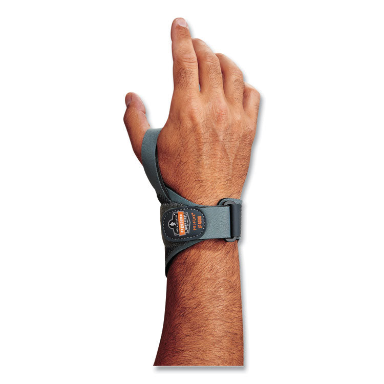 ergodyne® ProFlex 4020 Lightweight Wrist Support, 2X-Large, Fits Left Hand, Gray, Ships in 1-3 Business Days (EGO70288)