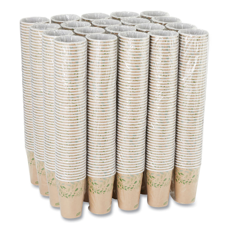 Dixie EcoSmart Recycled Hot/Cold Cups, 16 oz, Kraft Paper, 1,000/Carton (DXE2346R) Case of 1000