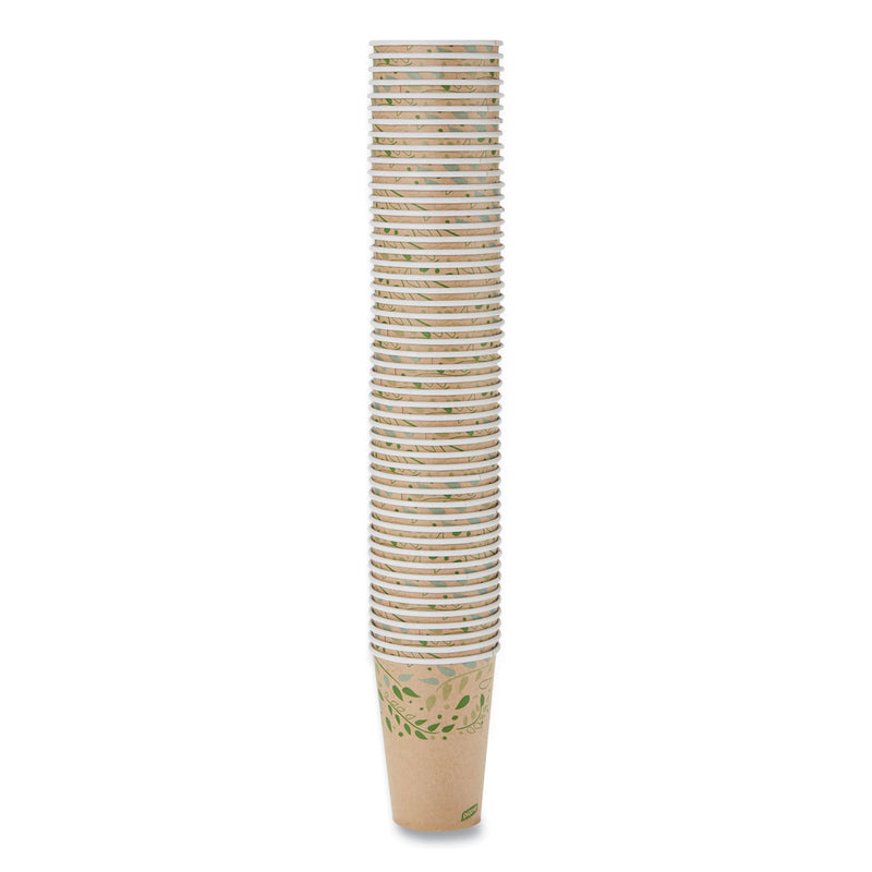 Dixie EcoSmart Recycled Hot/Cold Cups, 16 oz, Kraft Paper, 1,000/Carton (DXE2346R) Case of 1000