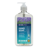 ECOS PRO Liquid Hand Soap, Lavender Scent, 17 fl oz, Pump Dispenser, 6/Carton (EOPPL96656) Case of 6