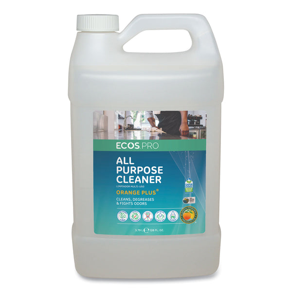 ECOS® PRO Orange Plus All Purpose Cleaner and Degreaser, Citrus Scent, 1 gal Bottle (EOPPL970604EA) Each