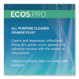 ECOS® PRO Orange Plus All Purpose Cleaner and Degreaser, Citrus Scent, 1 gal Bottle (EOPPL970604)