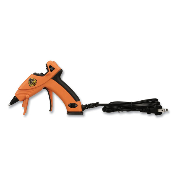 Gorilla® Dual Temp Mini Hot Glue Gun, Orange/Black (GOR8401502)